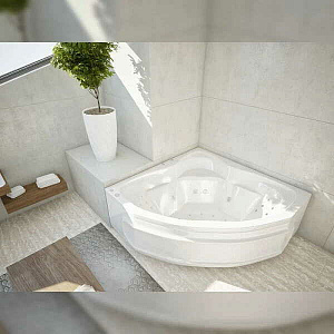 Ванна акриловая Aquatek Сириус SIR164-0000006 164х164 белая купить в интернет-магазине Sanbest