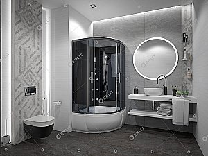 Душевая кабина Erlit Eclipse 90x90 ER-5709TP-C24 купить в интернет-магазине Sanbest