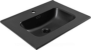 Тумба с раковиной Aquanet Алвита new 70 344128+329254 дуб веллингтон табак для ванной в интернет-магазине Sanbest