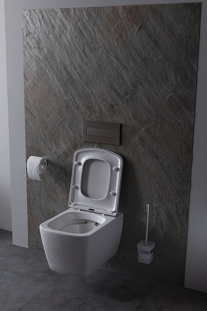 Унитаз Allen Brau Liberty 4.33004.20 безободковый, с крышкой микролифт, белый купить в интернет-магазине Sanbest