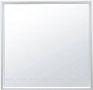 Зеркало De Aqua Алюминиум 261695 80 серебро в ванную от интернет-магазине сантехники Sanbest