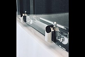 Душевая кабина Royal Bath RB100NRW-T-CH-P 100x100 профиль хром/стекло прозрачное купить в интернет-магазине Sanbest