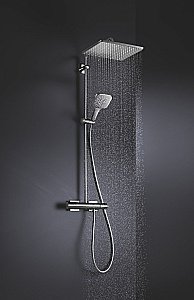 Душевая лейка Grohe Rainshower SmartActive Cube 26550000 хром купить в интернет-магазине сантехники Sanbest