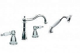 Смеситель для ванны Boheme Tradizionale Chrome 396 купить в интернет-магазине сантехники Sanbest