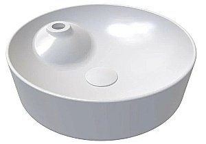 Раковина накладная Bien Flame 42,5 FALG04301FD1W4000 белая матовая купить в интернет-магазине Sanbest