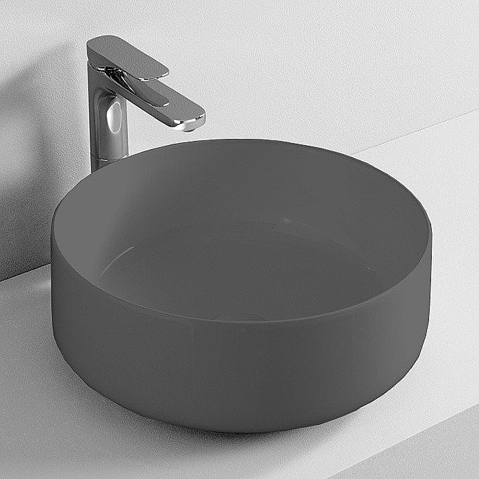 Раковина накладная Artceram Cognac 42 COL001 37 00 Blu Denim купить в интернет-магазине Sanbest