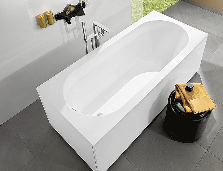 Ванна Villeroy&Boch Oberon UBQ160OBE2V-01 160x75 альпийский белый купить в интернет-магазине Sanbest