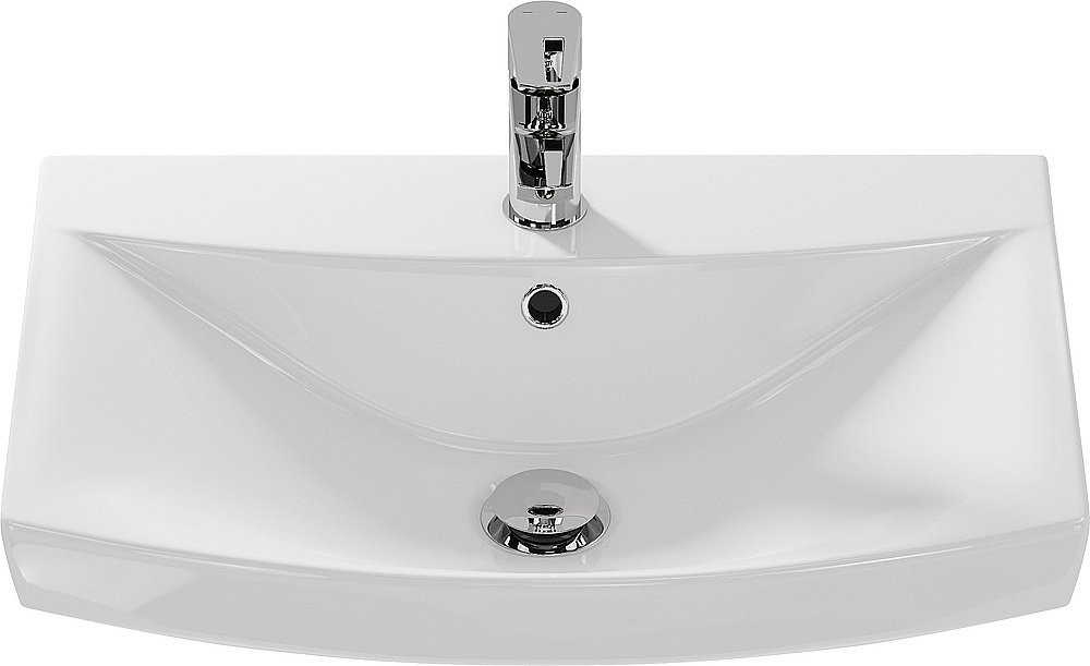 Раковина на пьедестале Cersanit CARINA 60 белая купить в интернет-магазине Sanbest