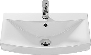 Раковина на пьедестале Cersanit CARINA 60 белая купить в интернет-магазине Sanbest