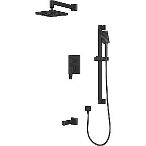 Душевая система Rush Thira TR3635-60Black черная матовая купить в интернет-магазине сантехники Sanbest