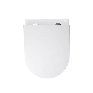 Унитаз подвесной Azario BLISS AZ-5179T-WHT белый, безободковый, с крышкой микролифт, слив торнадо купить в интернет-магазине Sanbest