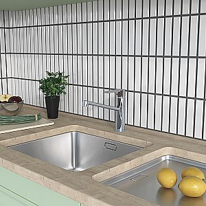 Смеситель для кухни PAINI Le Mans 90CR573GMLMKM хром купить в интернет-магазине сантехники Sanbest