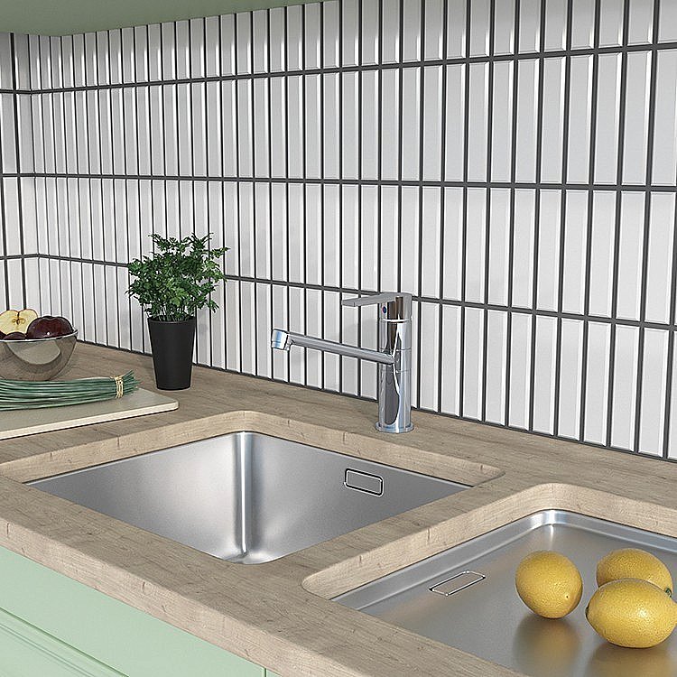 Смеситель для кухни PAINI Le Mans 90CR573GMLMKM хром купить в интернет-магазине сантехники Sanbest