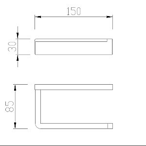 Держатель для туалетной бумаги ABBER Westen AA1731NG никель купить в интернет-магазине сантехники Sanbest