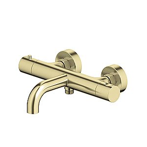 Смеситель для ванны Aquatek Европа AQ1343BG золото шлифованное купить в интернет-магазине сантехники Sanbest