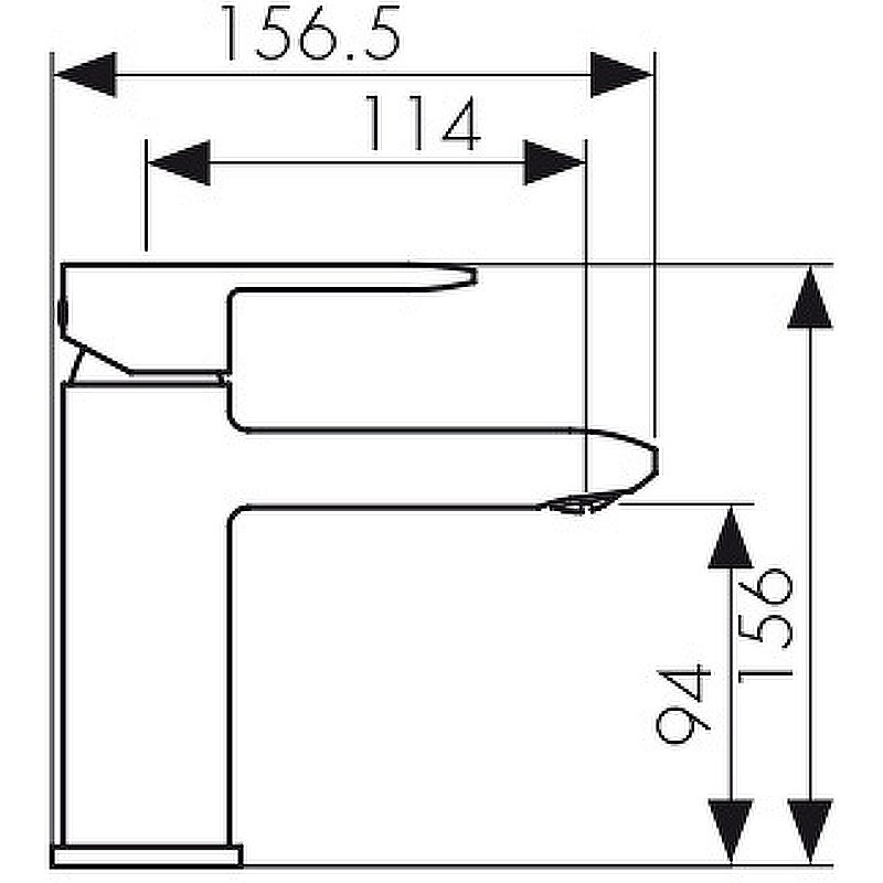 Смеситель для раковины Kaiser Estilo 62011 купить в интернет-магазине сантехники Sanbest