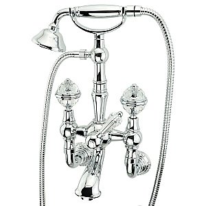 Смеситель для ванны Migliore Cristalia 18585 хром купить в интернет-магазине сантехники Sanbest