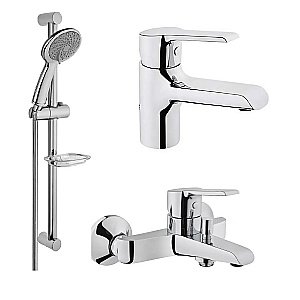 Набор смесителей VitrA AXE S A49152EXP хром купить в интернет-магазине сантехники Sanbest