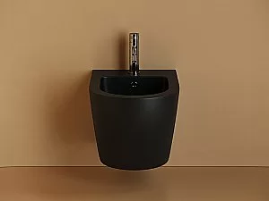 Биде Ceramica Nova Uno CN11002MB черное матовое купить в интернет-магазине Sanbest