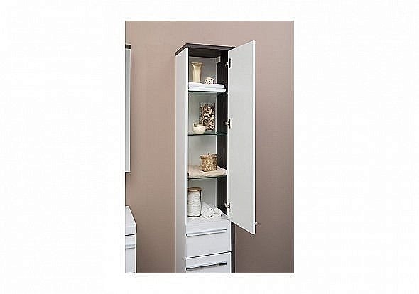 Шкаф-пенал для ванной Aquanet Фостер 35 для ванной в интернет-магазине сантехники Sanbest