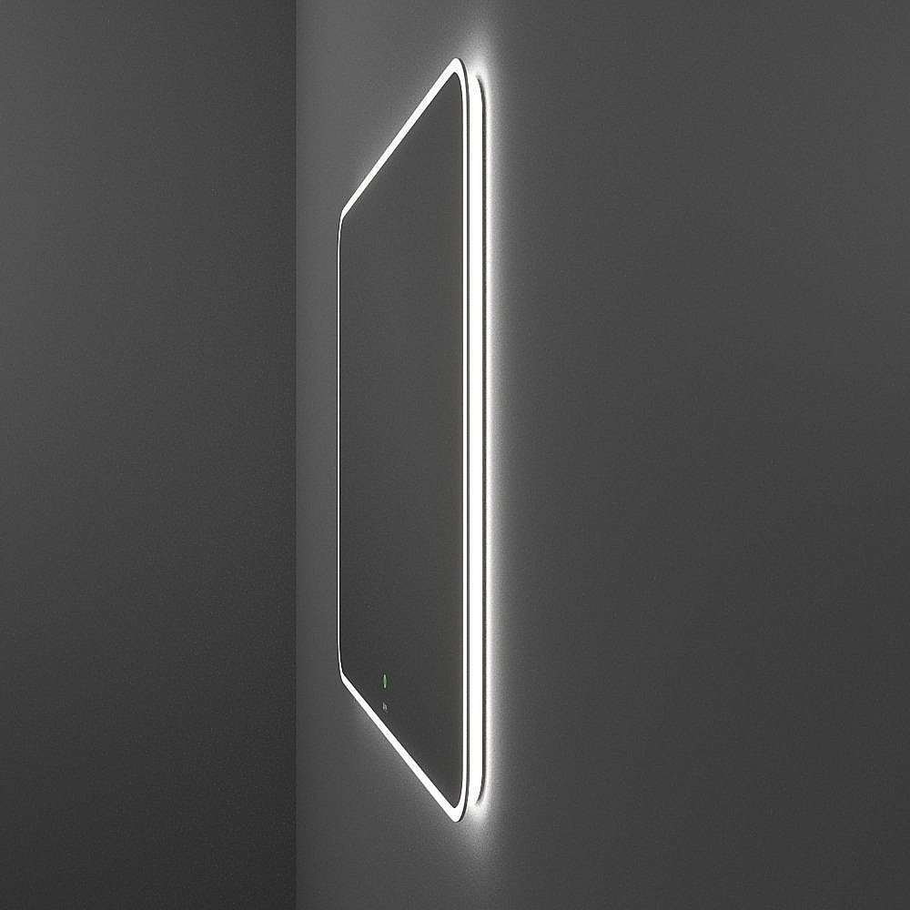 Зеркало с LED подсветкой Owl 1975 Skansen 120 в ванную от интернет-магазине сантехники Sanbest