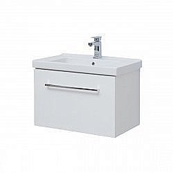 Тумба под раковину Dreja Big Inn 75 белая купить в интернет-магазине сантехники Sanbest
