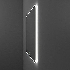 Зеркало с LED подсветкой Owl 1975 Skansen 120 в ванную от интернет-магазине сантехники Sanbest