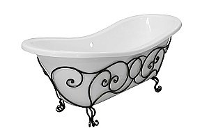 Ванна Эстет Бостон 180x74 цвет по RAL купить в интернет-магазине Sanbest