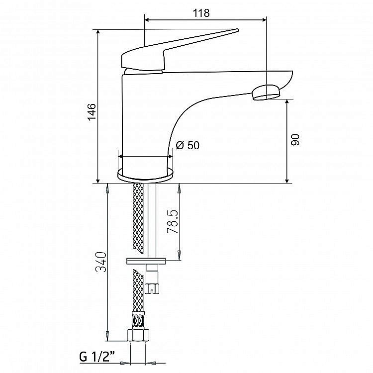 Набор смесителей Paini Laguna 3в1 LACRSET4 хром купить в интернет-магазине сантехники Sanbest