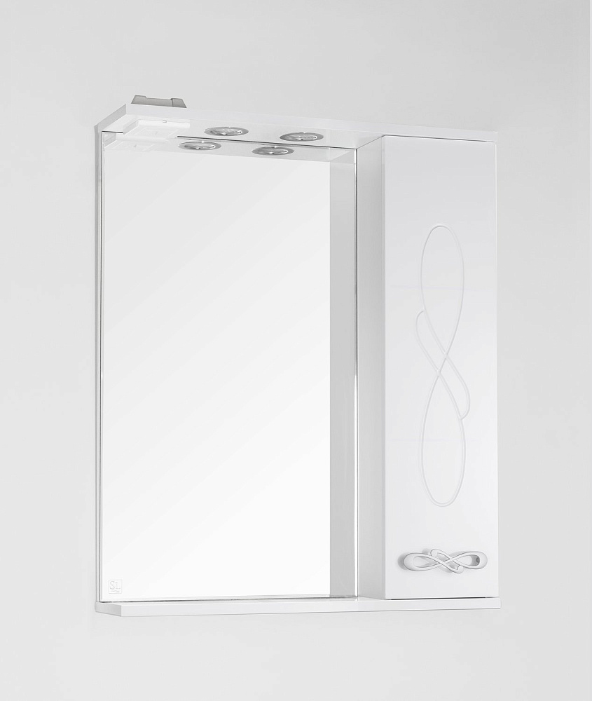 Зеркало со шкафом Style Line Венеция 65/С в ванную от интернет-магазине сантехники Sanbest