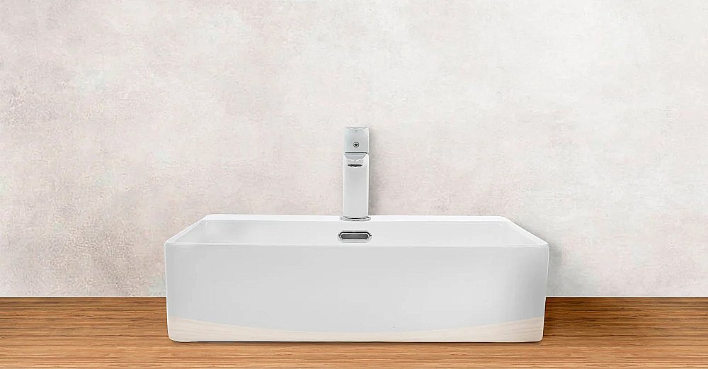 Накладная раковина WeltWasser WW ELBACH 21735 50 белая купить в интернет-магазине Sanbest