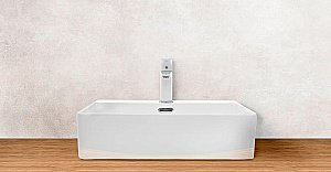 Накладная раковина WeltWasser WW ELBACH 21735 50 белая купить в интернет-магазине Sanbest
