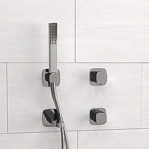 Смеситель для ванны WasserKRAFT Naab SET2863 хром купить в интернет-магазине сантехники Sanbest