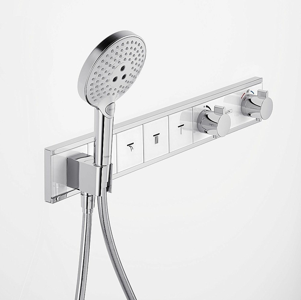 Термостат для душа Hansgrohe RainSelect 15357000 купить в интернет-магазине сантехники Sanbest