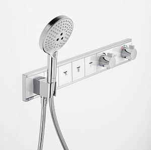 Термостат для душа Hansgrohe RainSelect 15357000 купить в интернет-магазине сантехники Sanbest