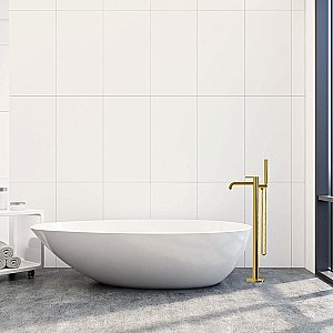 Смеситель для ванны Vincea Desire VTF-1DBG брашированное золото купить в интернет-магазине сантехники Sanbest