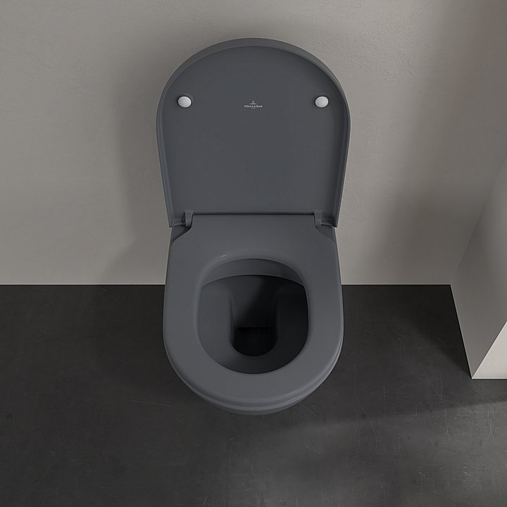 Унитаз подвесной Villeroy&Boch Subway 2.0 5614R0I4 графит купить в интернет-магазине Sanbest