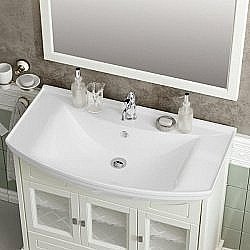 Раковина Опадирис Kirovit Стиль 85 купить в интернет-магазине сантехники Sanbest