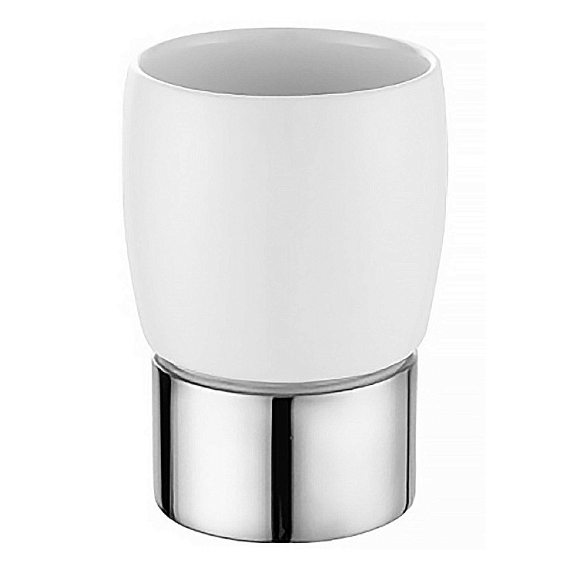 Стакан для зубных щеток Azario FORNY AZ-126CH хром купить в интернет-магазине сантехники Sanbest