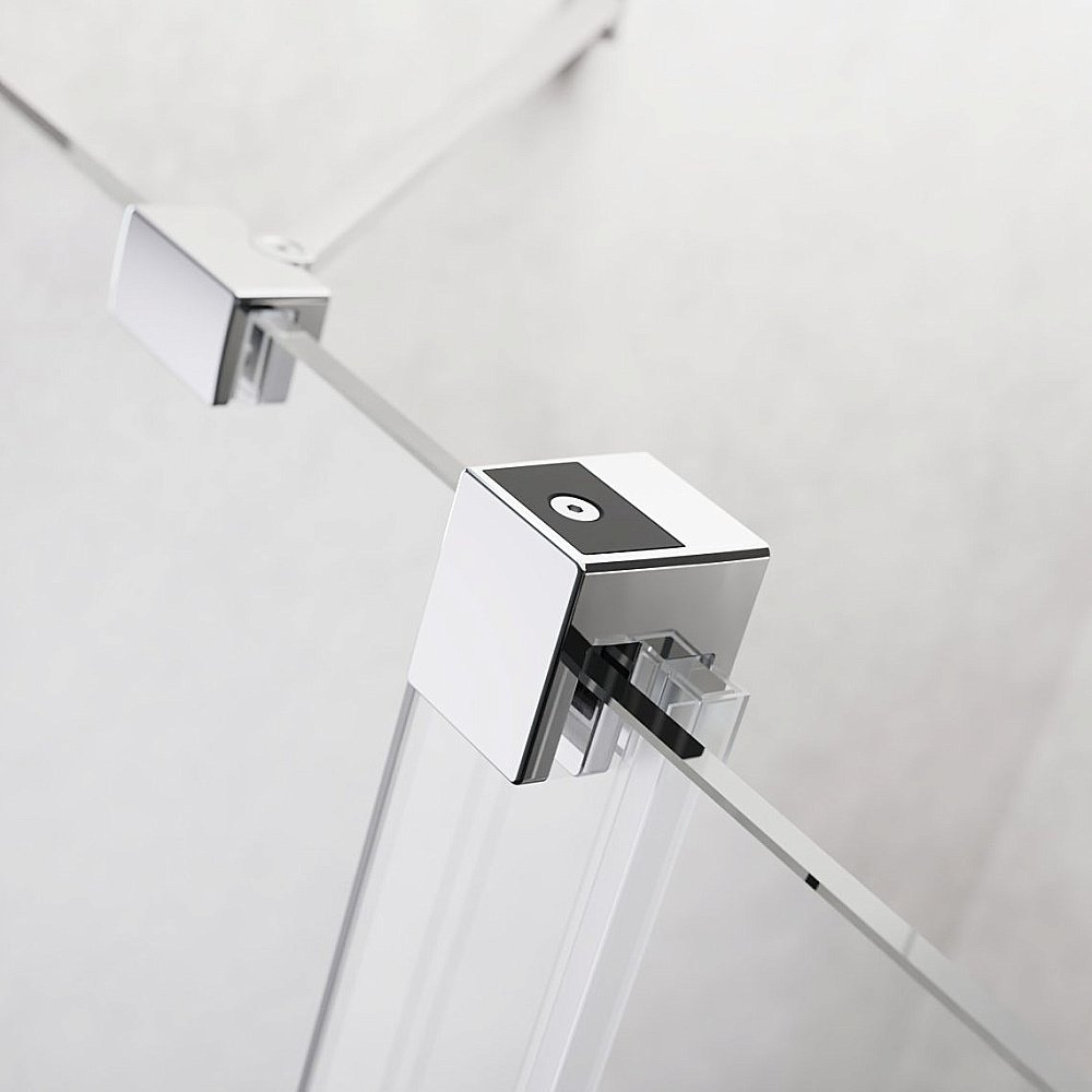 Душевое ограждение Radaway Furo Walk-in 120 10106638-01-01 стекло прозрачное/профиль хром купить в интернет-магазине Sanbest