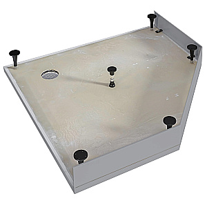 Душевой поддон Good Door Strike PNT 100х100 ЛП00494 серый купить в интернет-магазине Sanbest