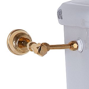 Унитаз Migliore Bella 31108 белый/золото купить в интернет-магазине Sanbest