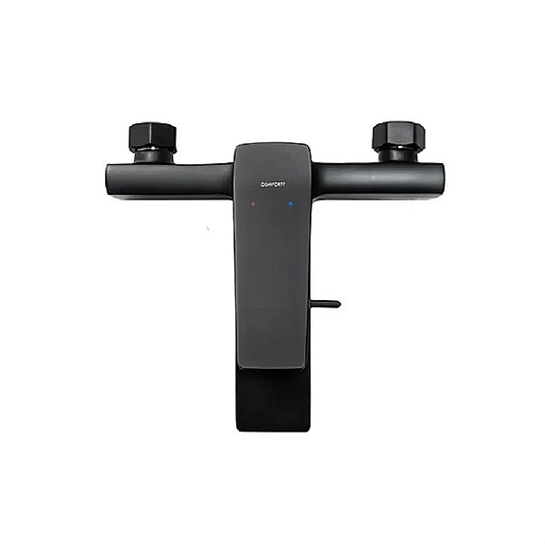 Смеситель для ванны Comforty 00-00012625 черный матовый купить в интернет-магазине сантехники Sanbest