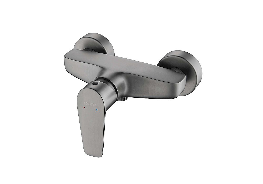 Cмеситель для душа Aquatek Бетта AQ1160BGM оружейная сталь купить в интернет-магазине сантехники Sanbest