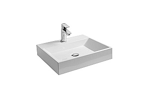 Тумба с раковиной Ravak SET NATURAL 50 70508075 белая глянцевая для ванной в интернет-магазине Sanbest
