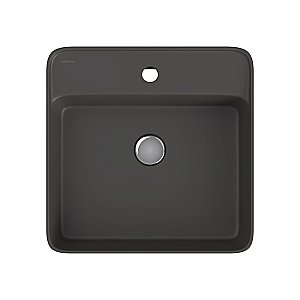 Раковина накладная BERGES Ego SL 182024 45 антрацит матовый купить в интернет-магазине Sanbest