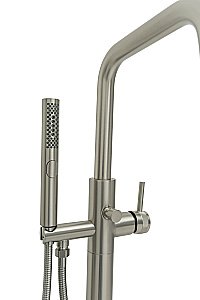 Смеситель для ванны Allen Brau Priority 5.31008-BN купить в интернет-магазине сантехники Sanbest