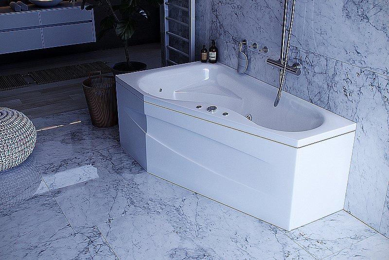 Ванна Aquatek Медея 170х95 белая купить в интернет-магазине Sanbest