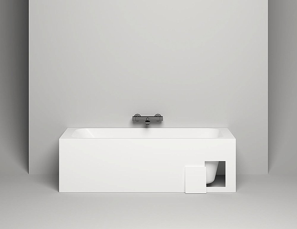Ванна Salini Orlanda S-Sense 170x80 102016M белая матовая купить в интернет-магазине Sanbest