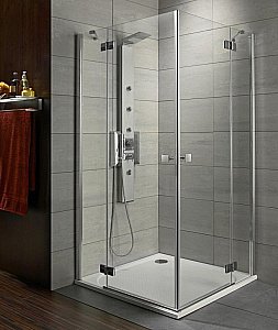 Душевой уголок Radaway Almatea KDD 90х90 32152-01-01N стекло прозрачное/профиль хром купить в интернет-магазине Sanbest